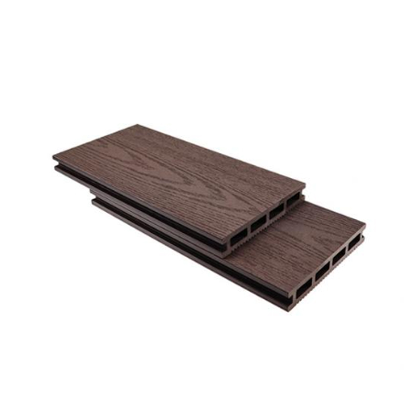 SRL-DEK 145 * 21 mm holle profiel WPC-terrasplank met houtnerfoppervlak