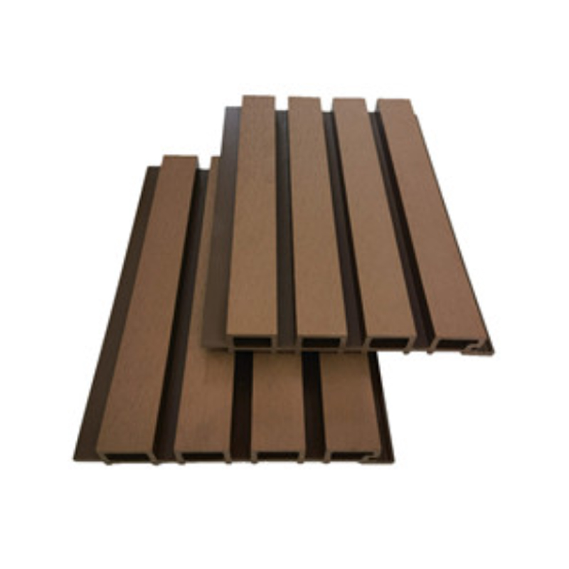SRL-Cladding 219*28 Gekantelde WPC-wandbekledingspanelen voor binnen- en buitendecoratie