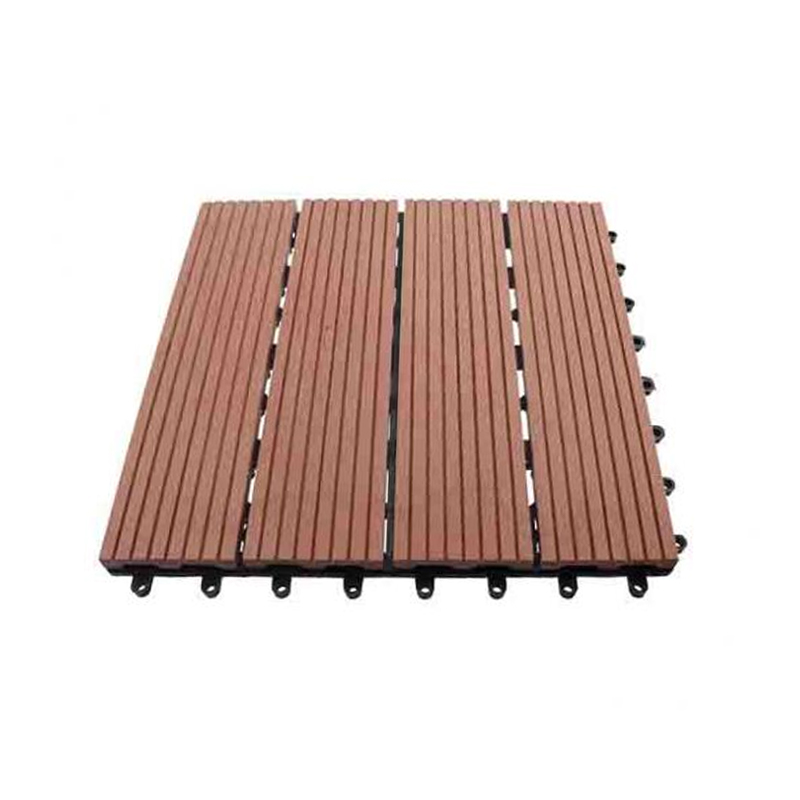 SRL-TILE 300 * 300 mm antislip in elkaar grijpende WPC terrasvloertegels